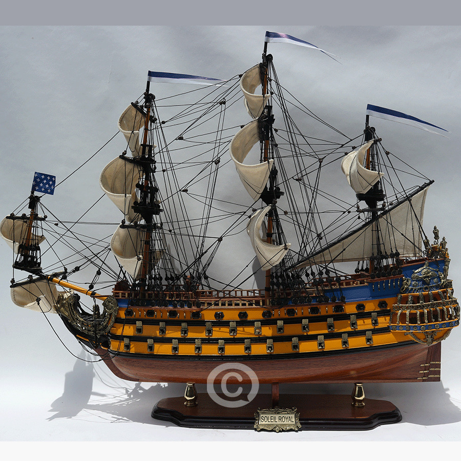 Tall Ship Soleil Royal Model