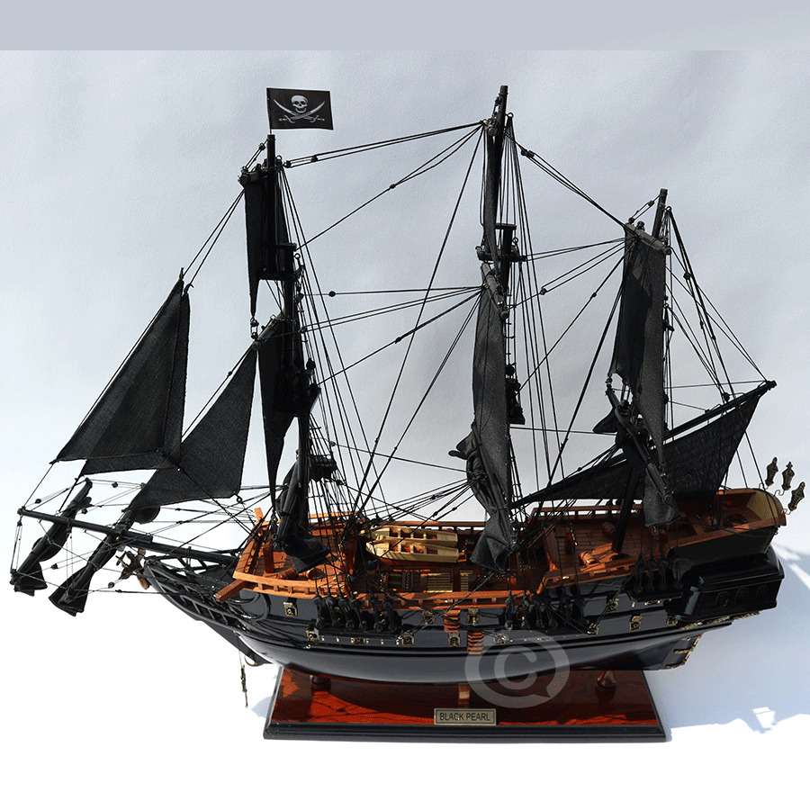 Tall Ship Black Pearl Model