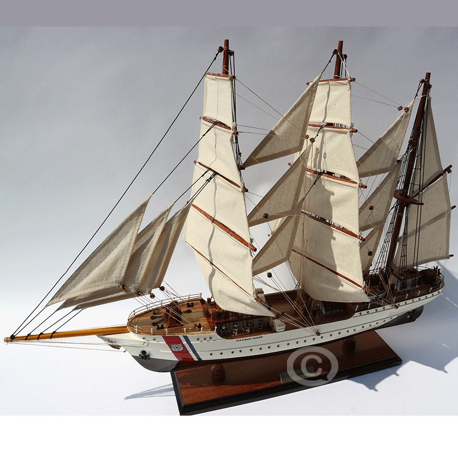 Tall Ship Us Coast Guard Eagle Model