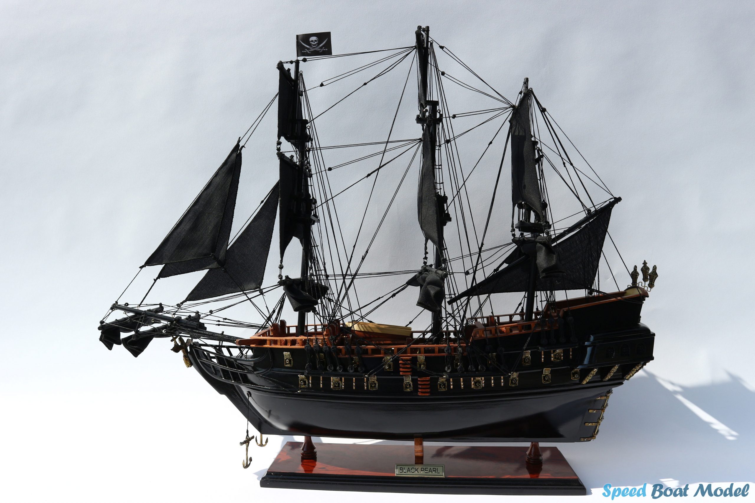 Black Pearl Tall Ship Model 6 Black Pearl Tall Ship Model