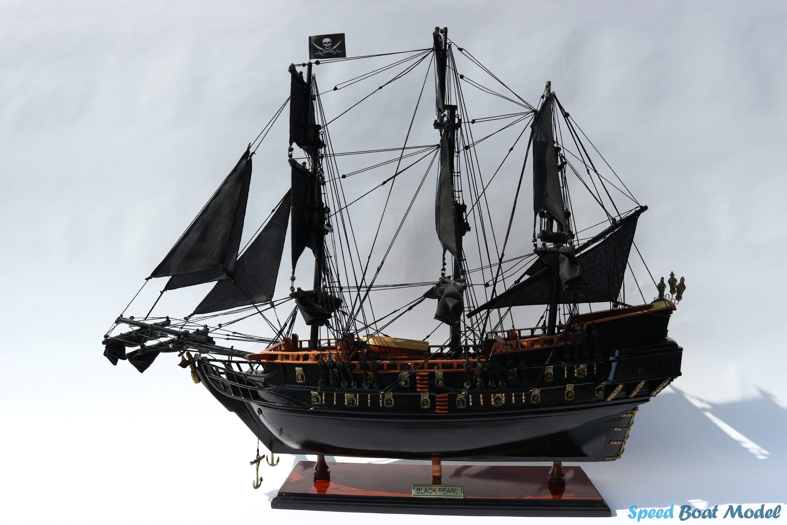 Black Pearl Tall Ship Model