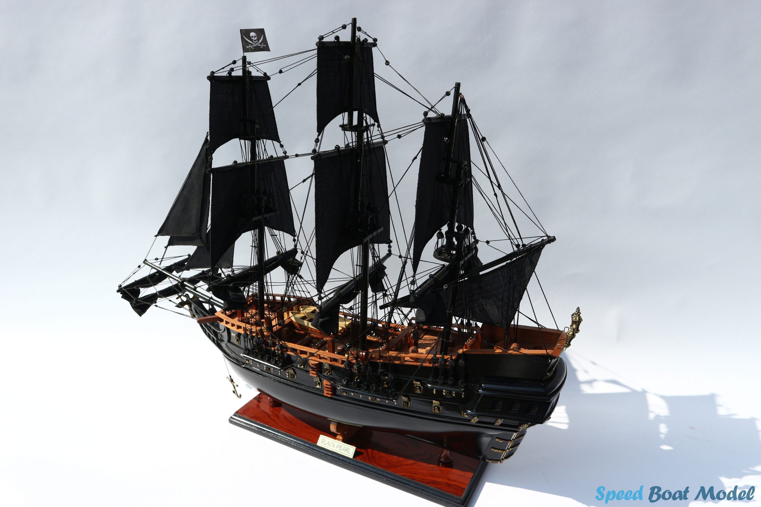 Black Pearl Tall Ship Model 8 Black Pearl Tall Ship Model