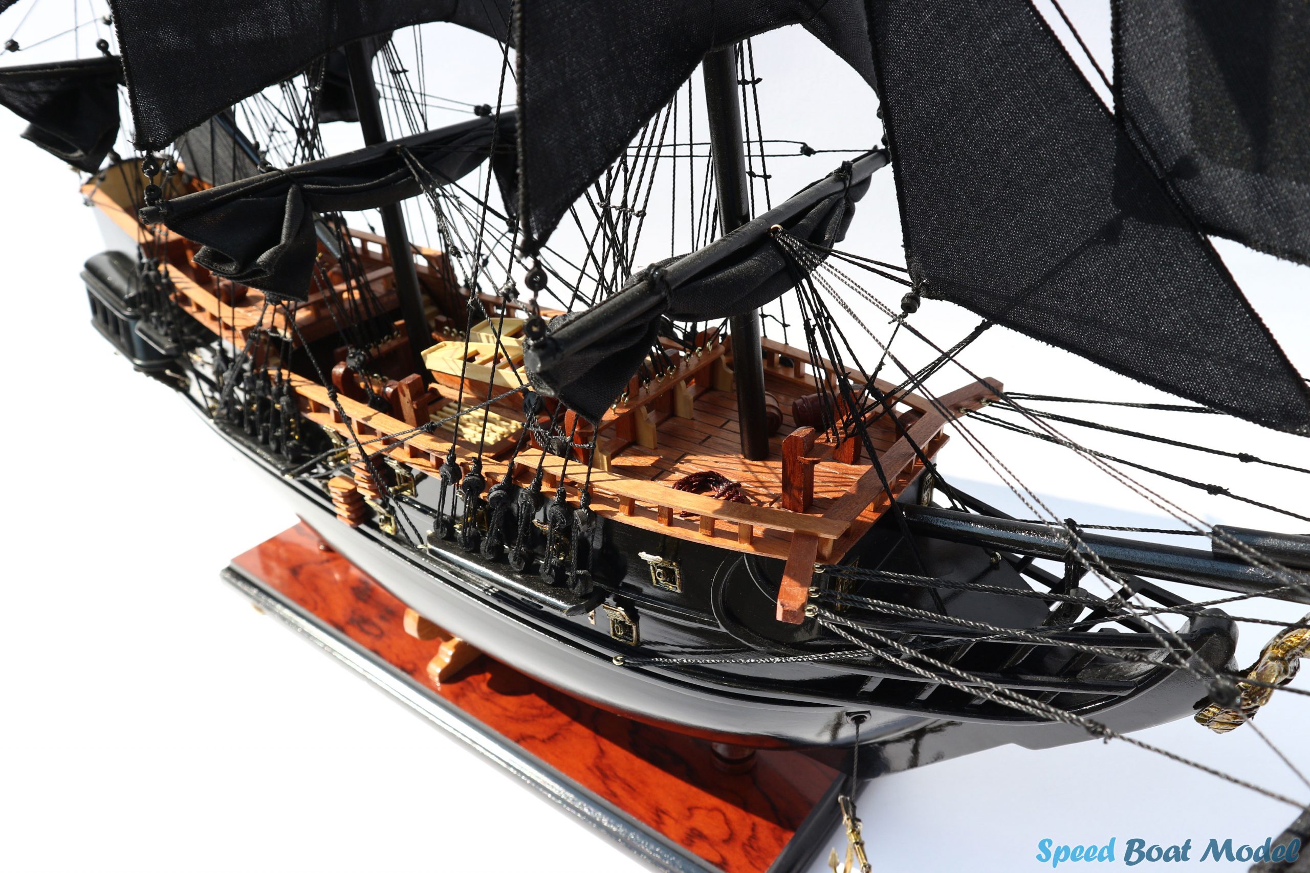 Black Pearl Tall Ship Model