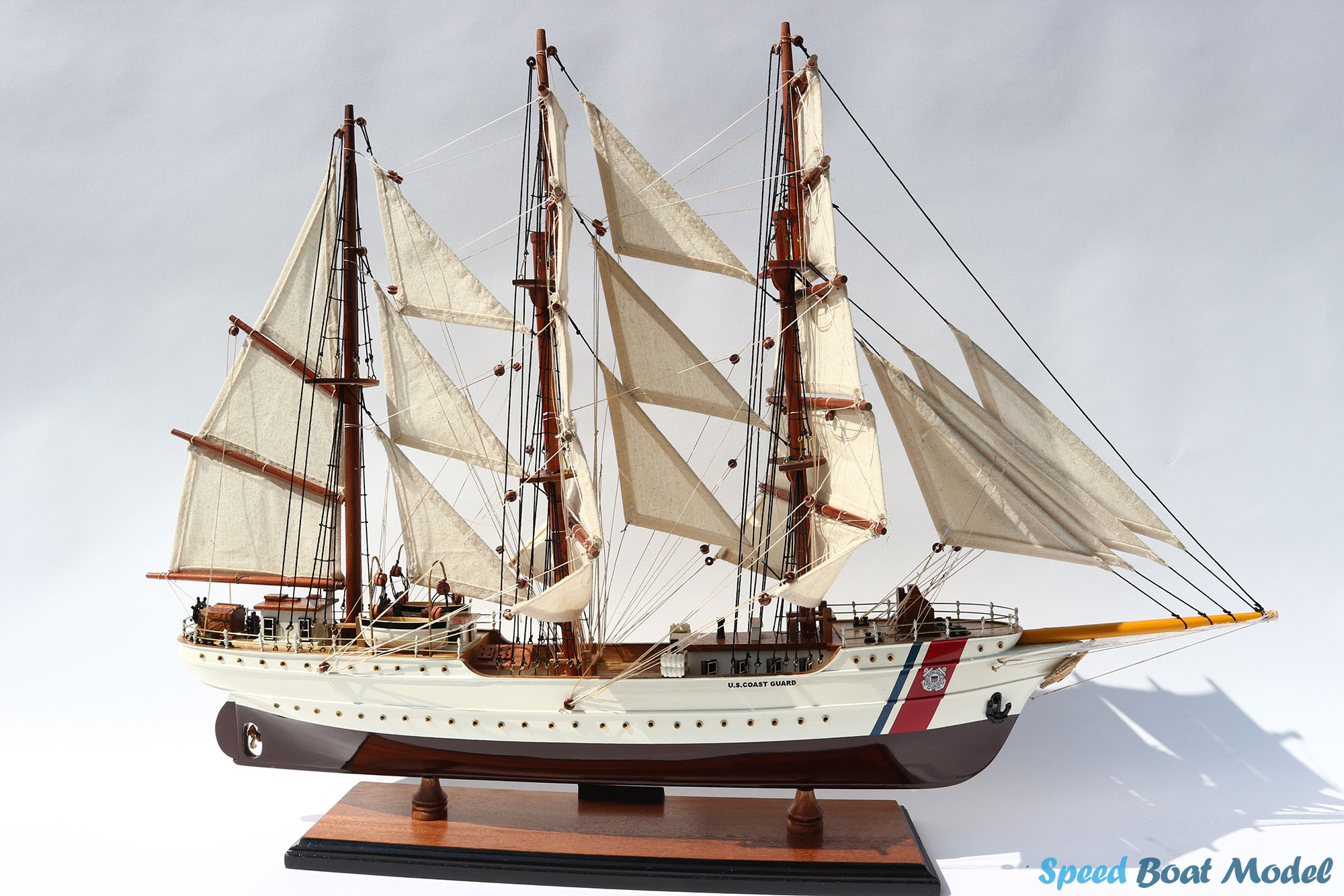 Us Coast Guard Eagle Tall Ship Model