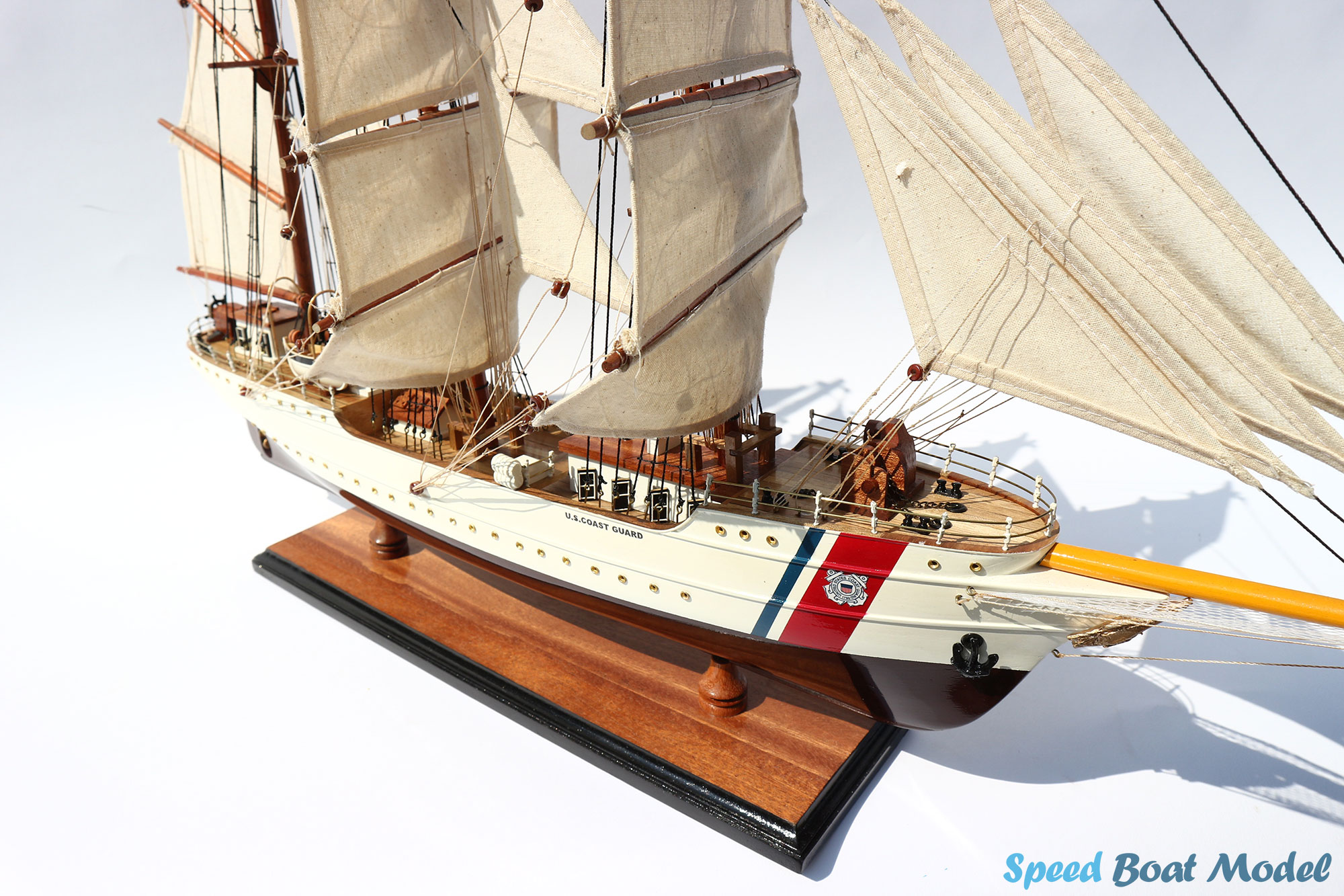 Us Coast Guard Eagle Tall Ship Model