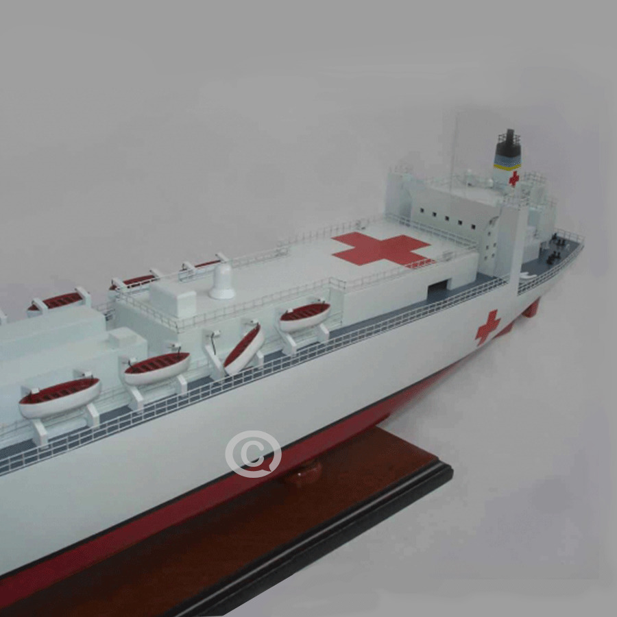 Usns Mercy Warship Model Lenght 92