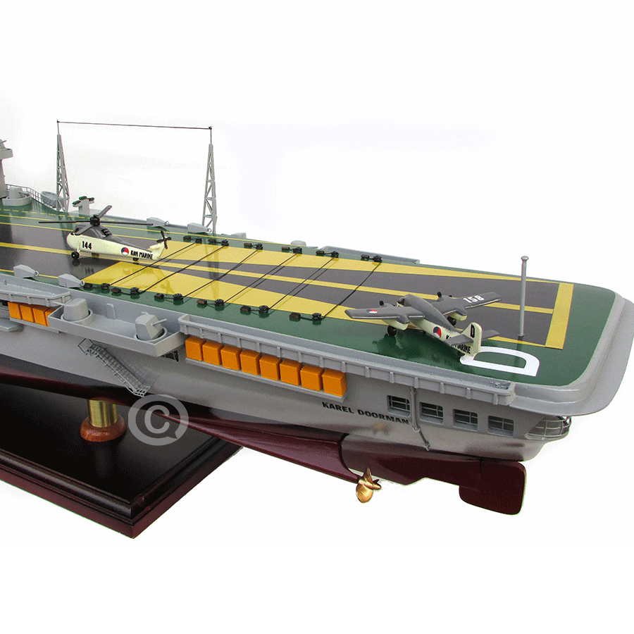 Karel Doorman Warship Model Lenght 104