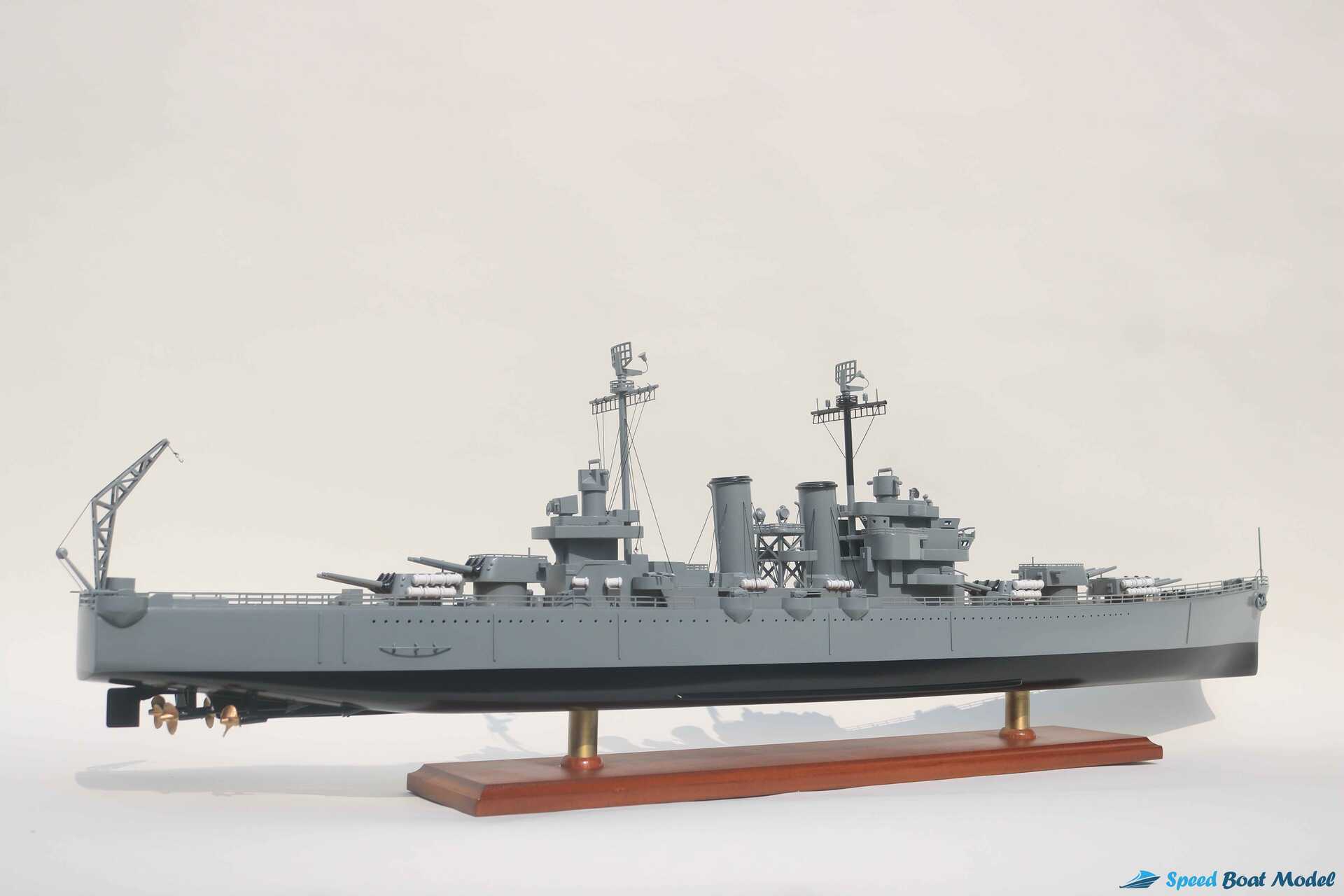 Ara General Belgrano Warship Model 39.3" 15 Ara General Belgrano Warship Model (11) Speed Boad Model