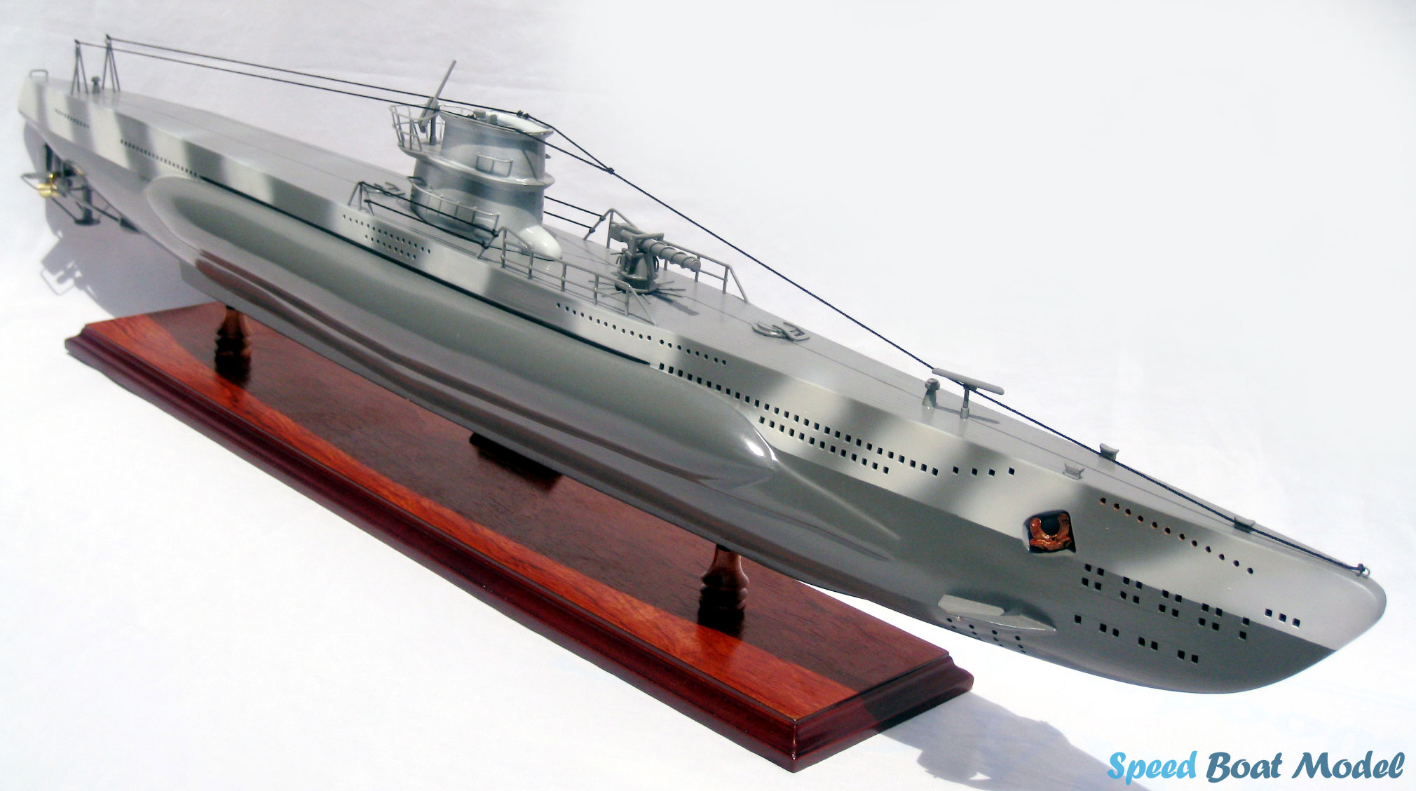 German U-boat Warship Model 39.3" 14 German U-boat Warship Model 39.3