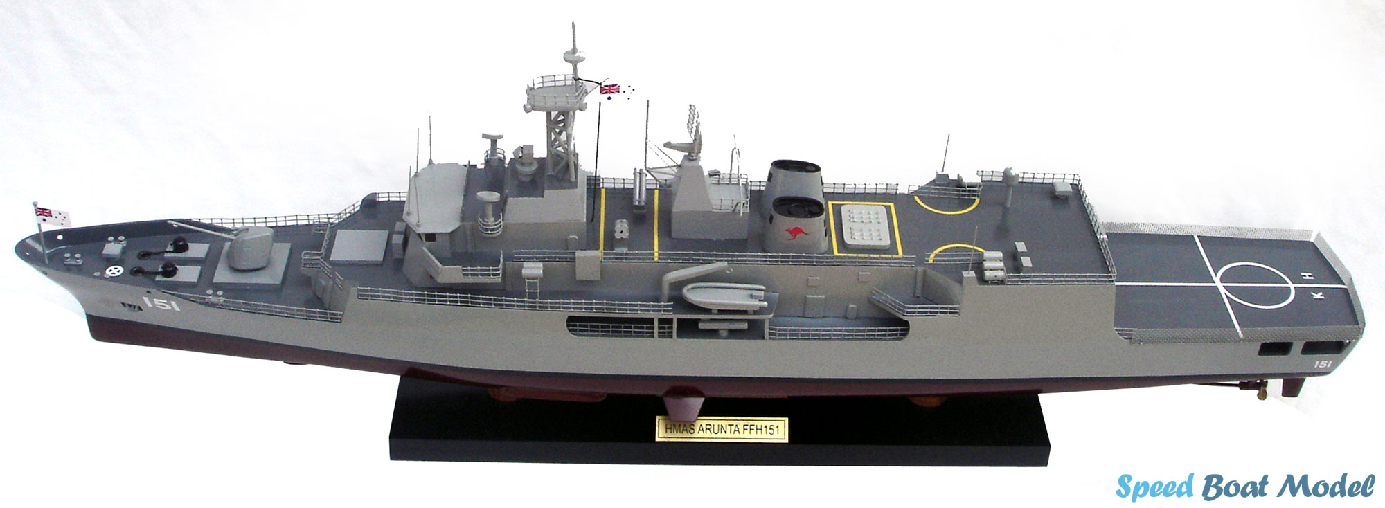 Hmas Arunta Ffh 151 Warship Model 31.5"