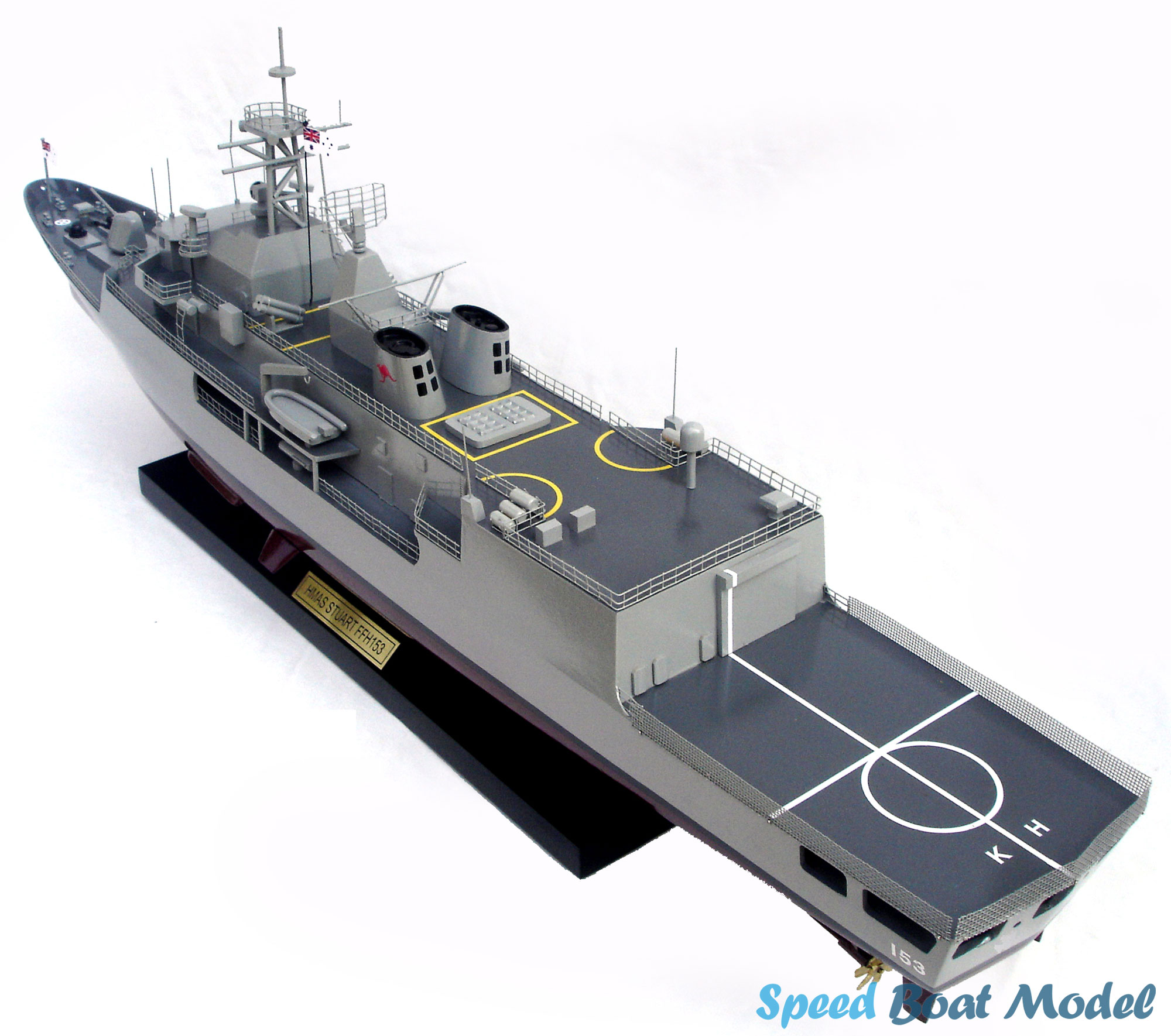 Hmas Stuart Ffh 153 Warship Model 31.5