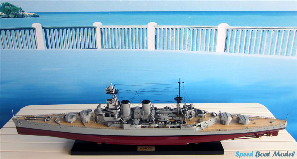 Hms Hood Warship Model 39.3"