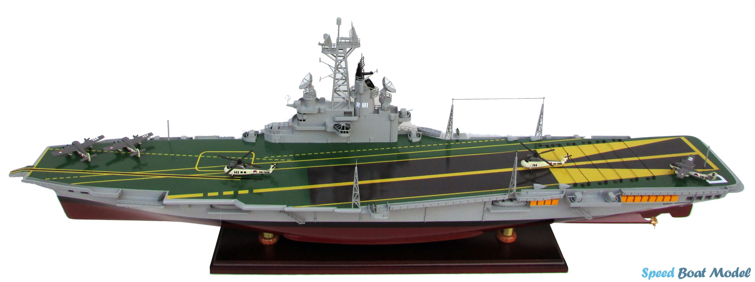 Karel Doorman Warship Model 40"