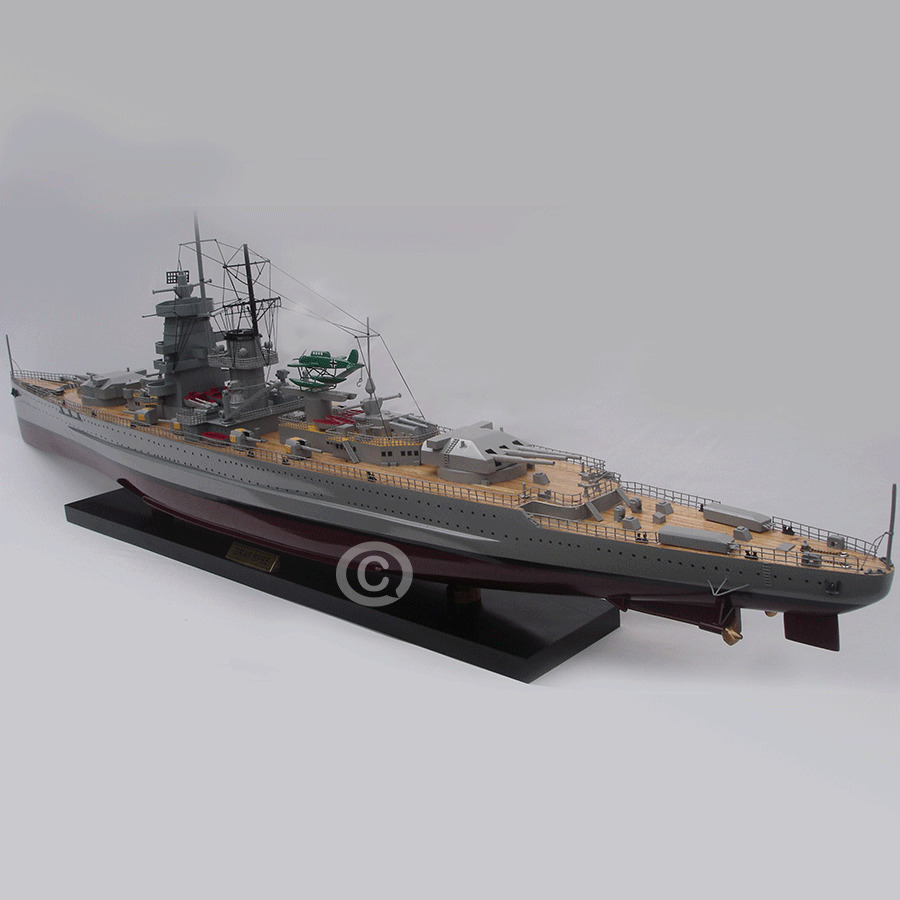 Graf Spee Warship Model Lenght 100
