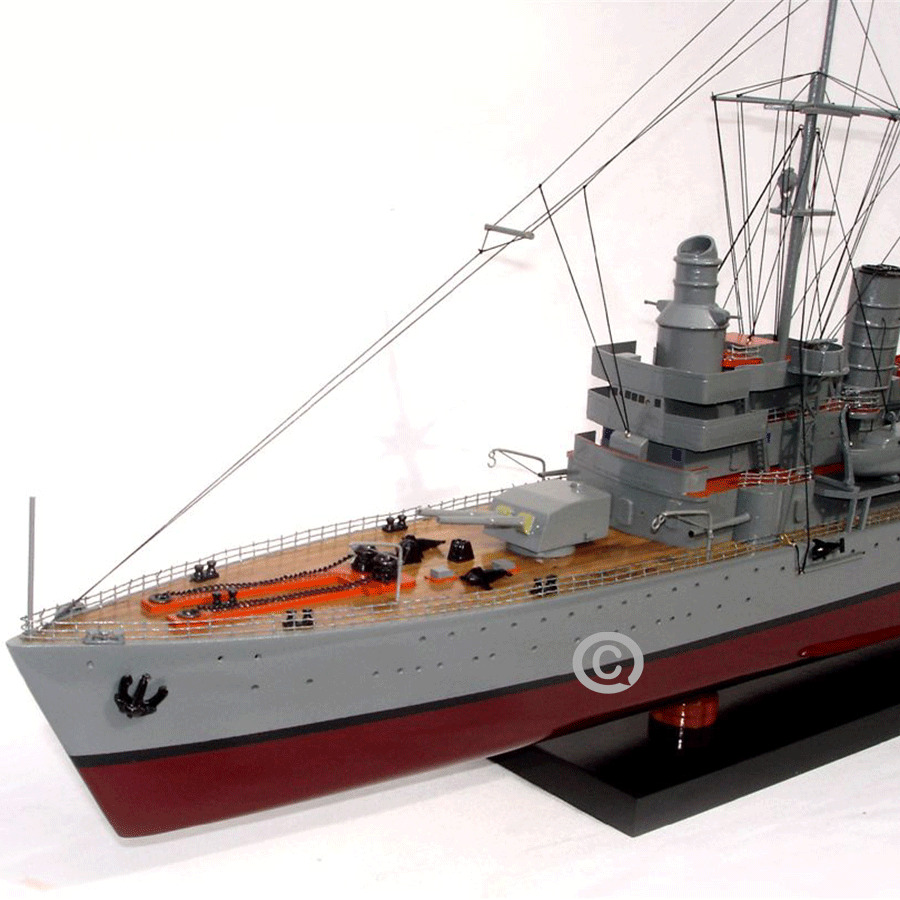 Hms Gotland Warship Model Lenght 100