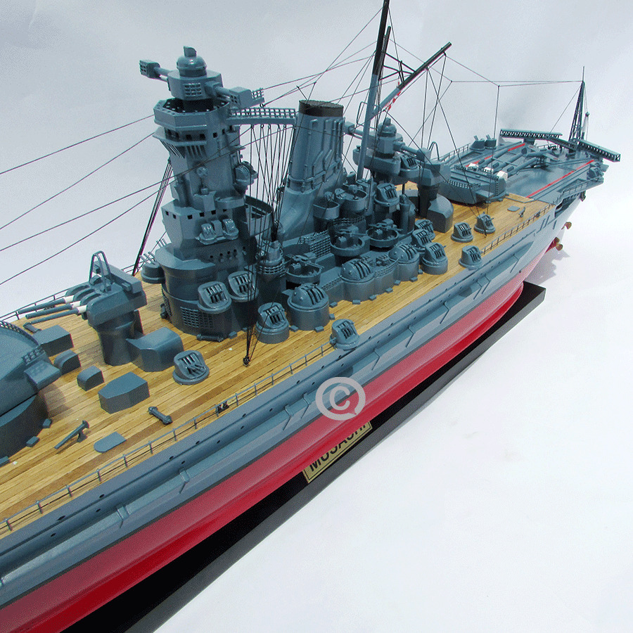 Musashi Warship Model Lenght 120