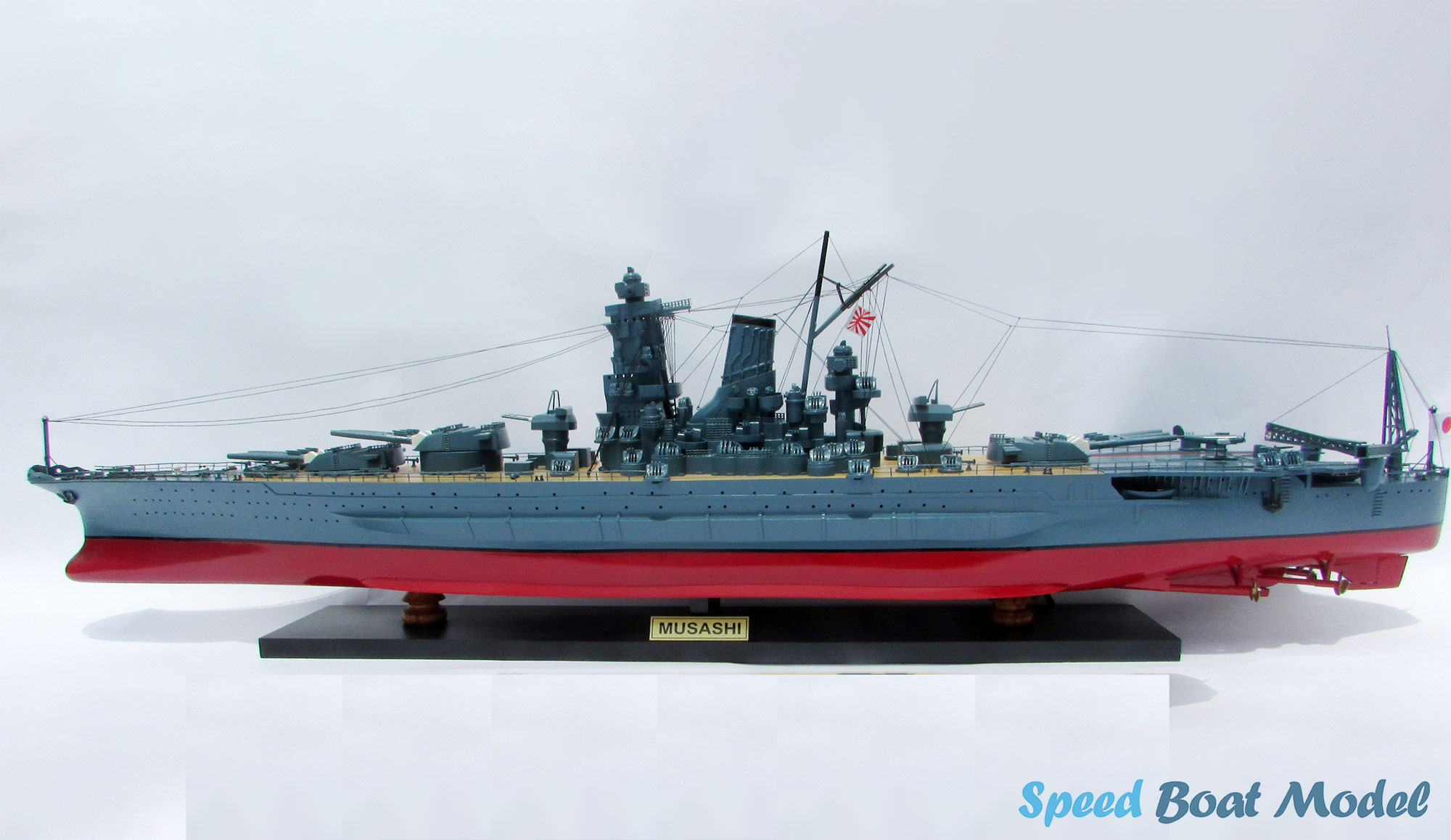 Musashi Warship Model 47.2"