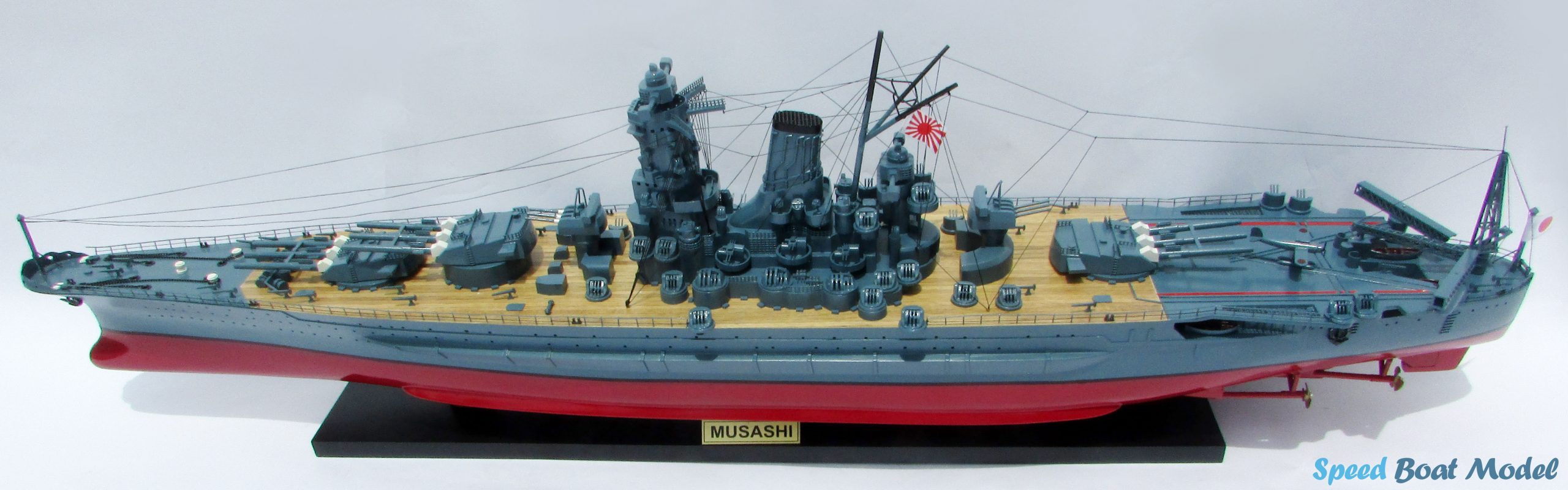Musashi Warship Model 47.2"