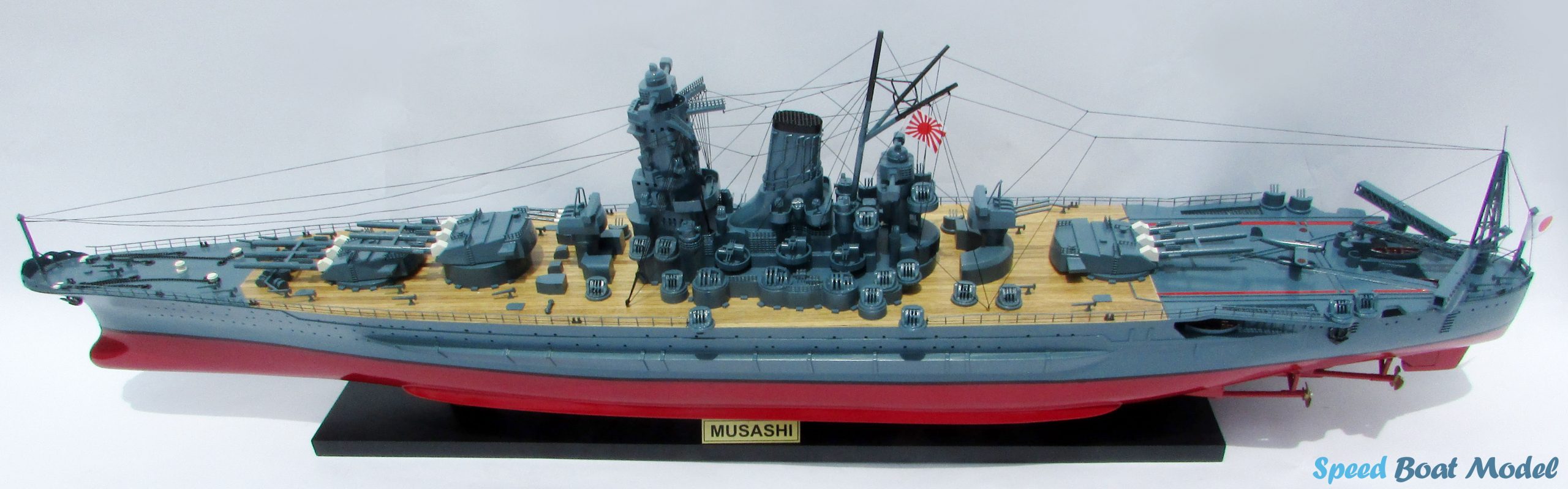 Musashi Warship Model 47.2" 13 Musashi Warship Model 47.2