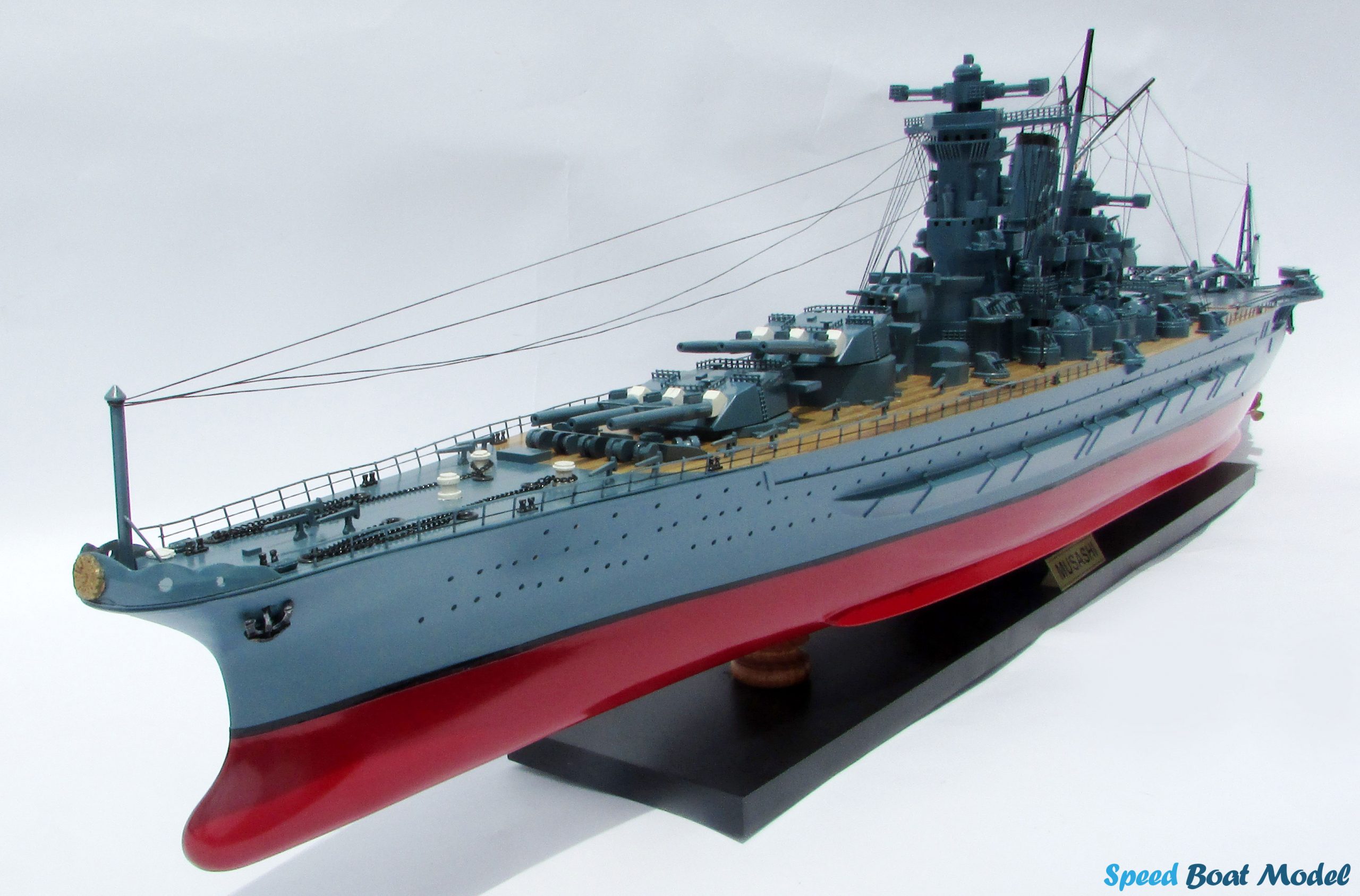 Musashi Warship Model 47.2" 17 Musashi Warship Model 47.2
