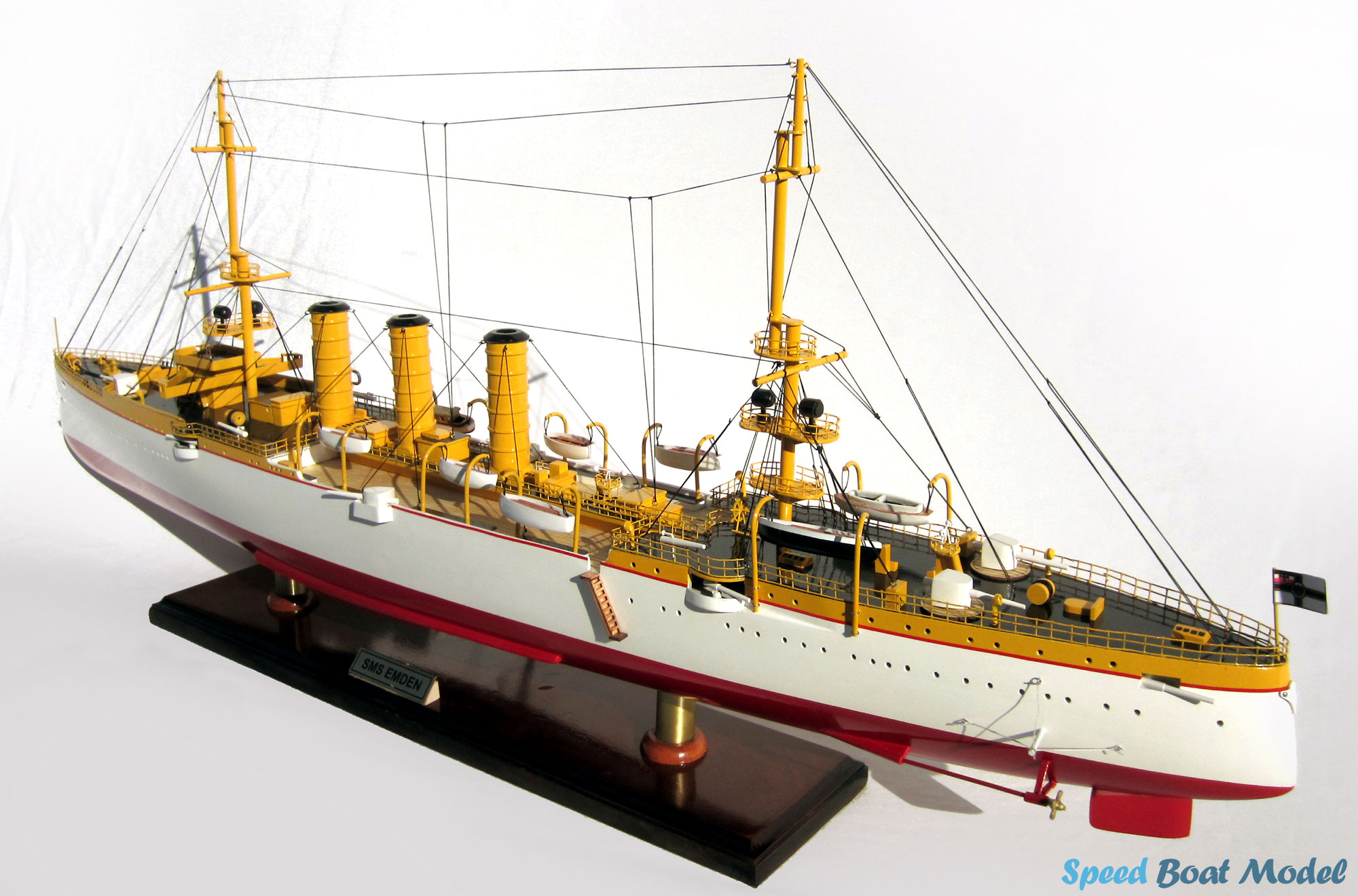 Sms Emden Warship Model 33