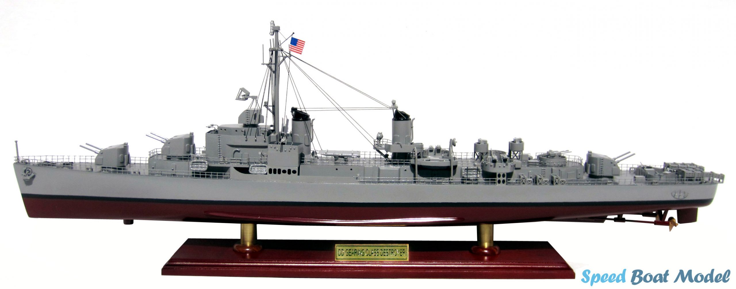 USS Gearing Class Fletcher Warship Model 39.3"