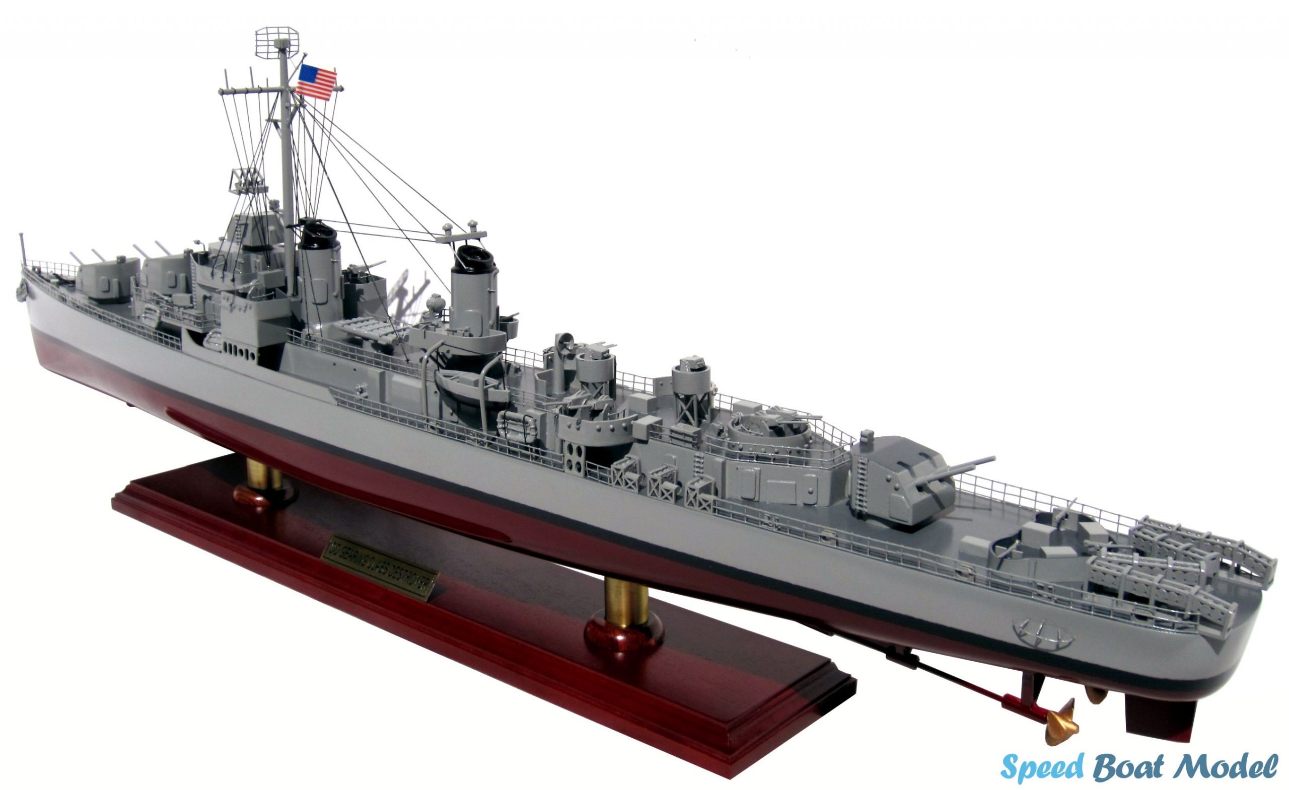 USS Gearing Class Fletcher Warship Model 39.3"