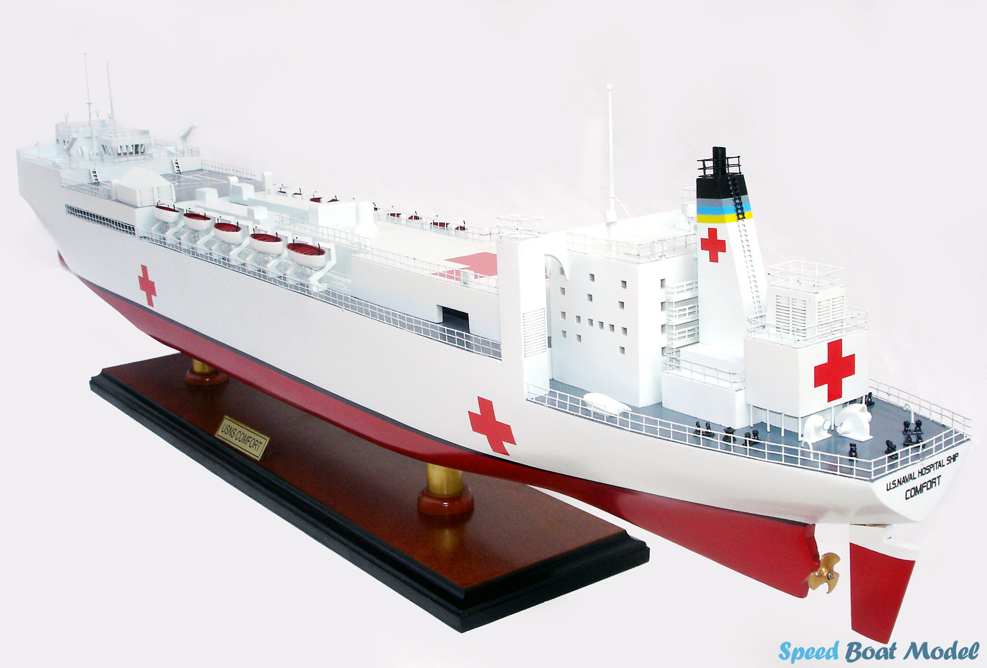 Usns Comfort Warship Model 36.2"