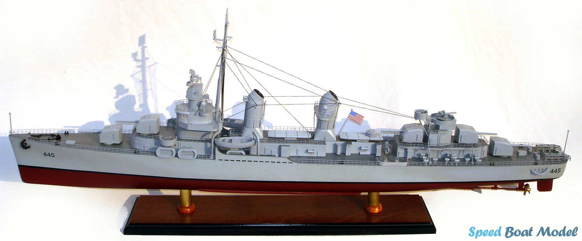 Uss Fletcher Warship Model 39.3