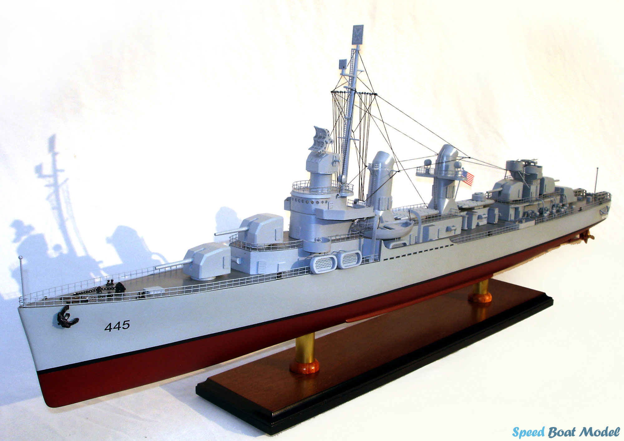 Uss Fletcher Warship Model 39.3