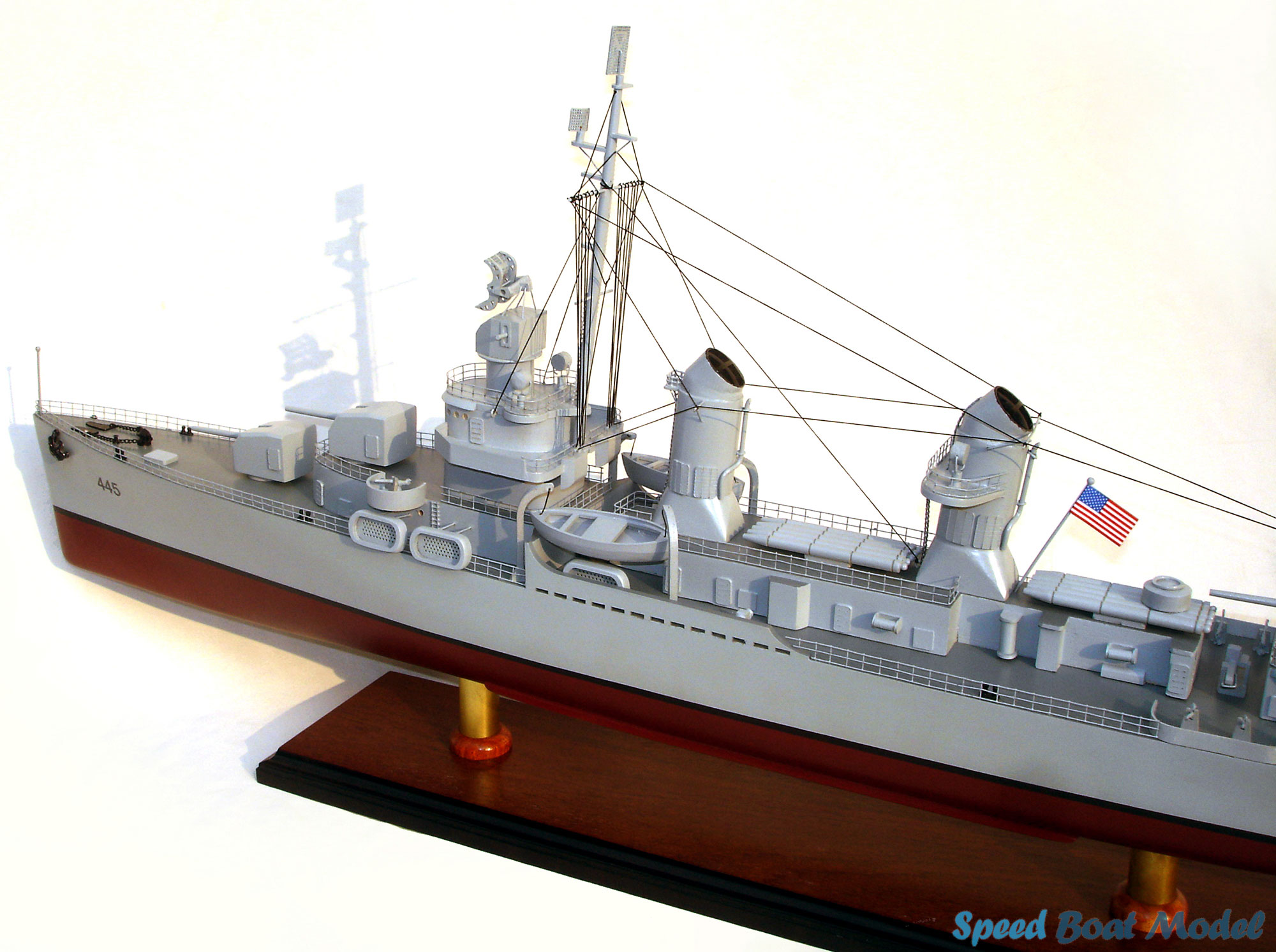 Uss Fletcher Warship Model 39.3