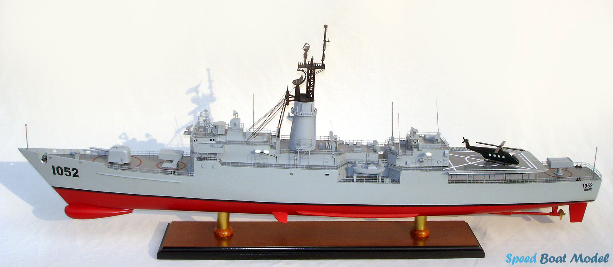 Uss Knox Warship Model 35.4"