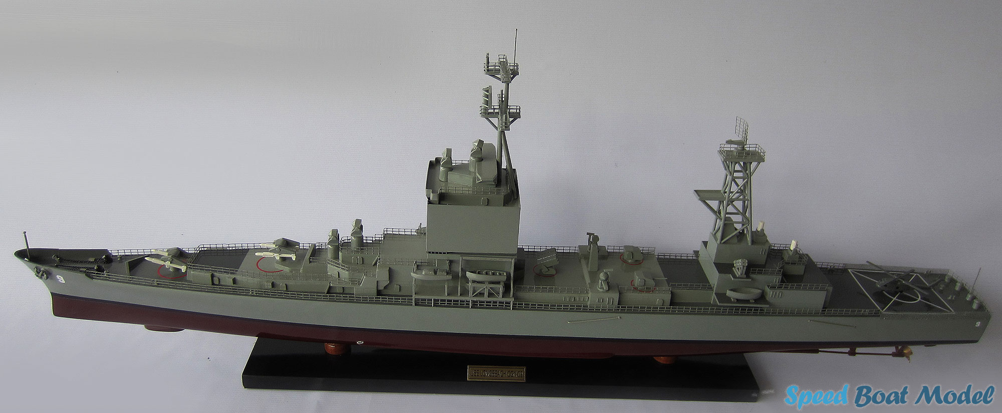 Uss Long Beach Warship Model 39.3"