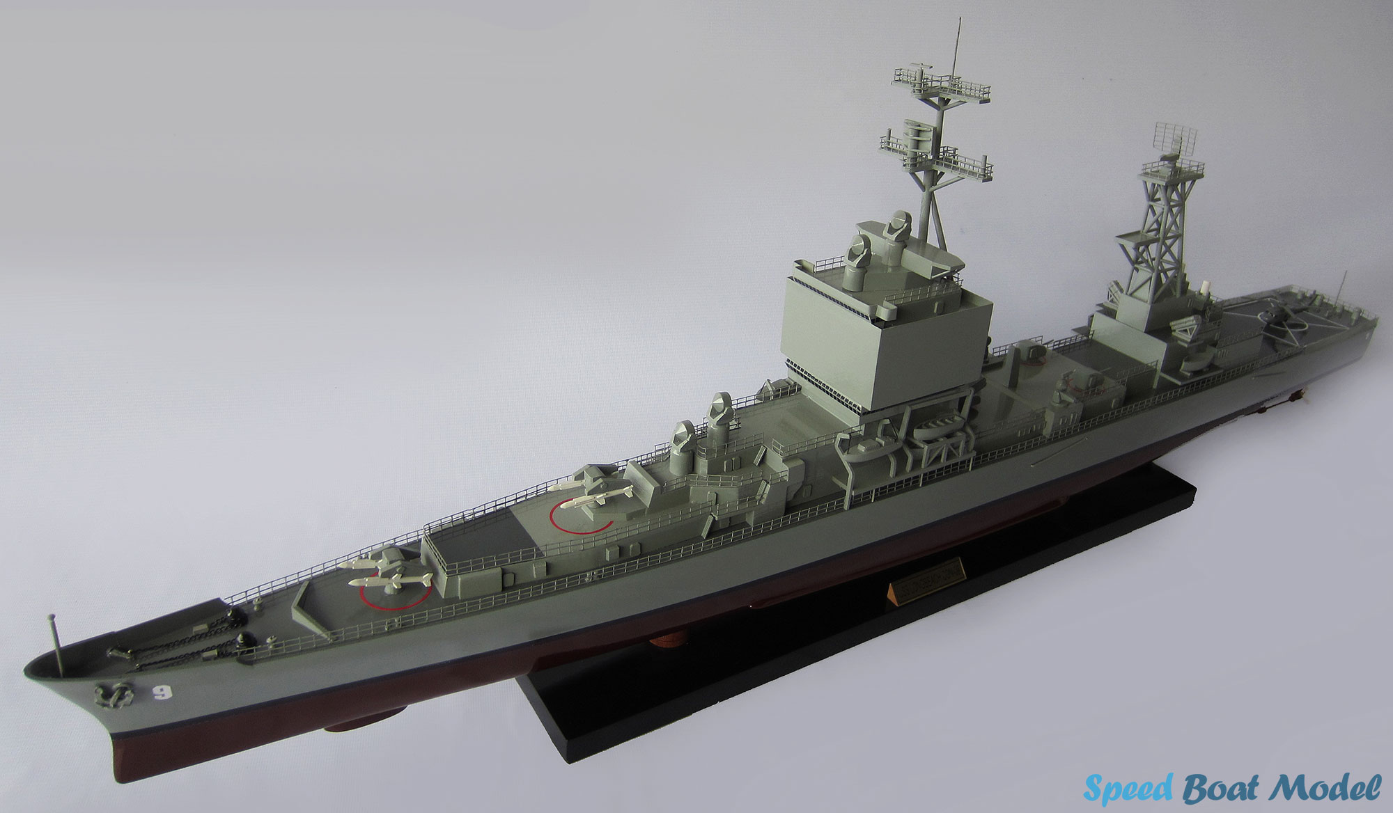 Uss Long Beach Warship Model 39.3