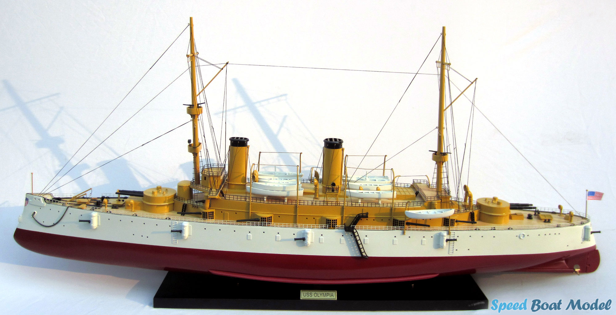 Uss Olympia Warship Model