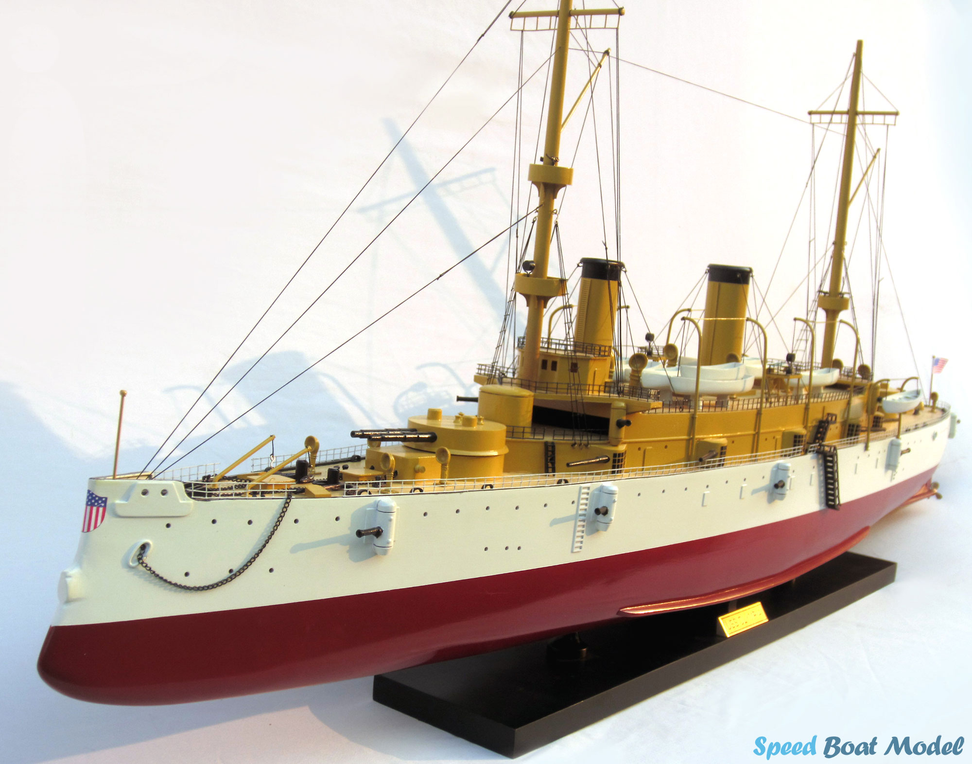 Uss Olympia Warship Model