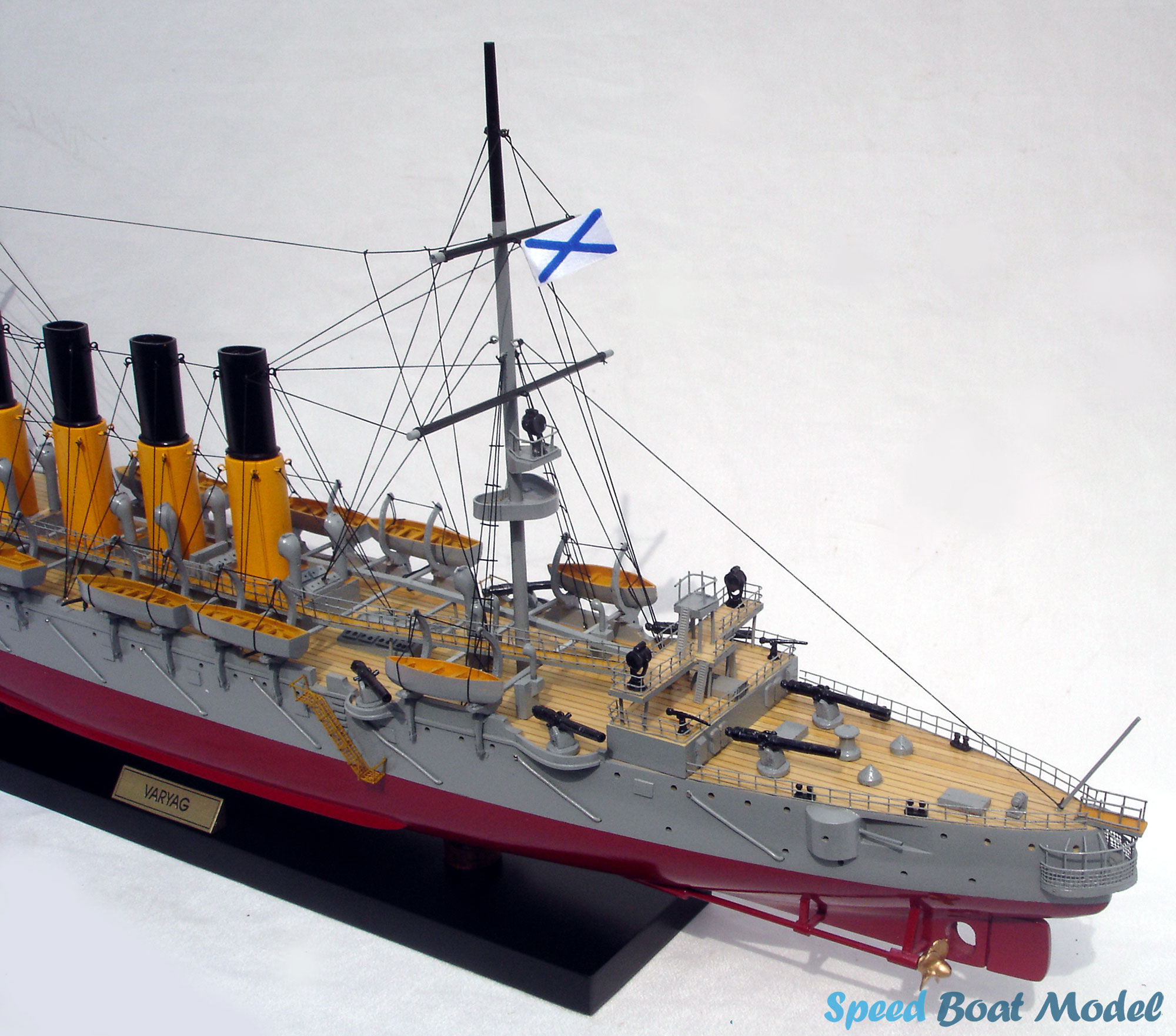 Varyag Warship Model 31.5" 17 Varyag Warship Model 31.5