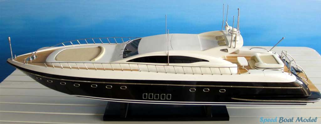 Mangusta 108 (black Hull) Modern Yacht Model 34.2