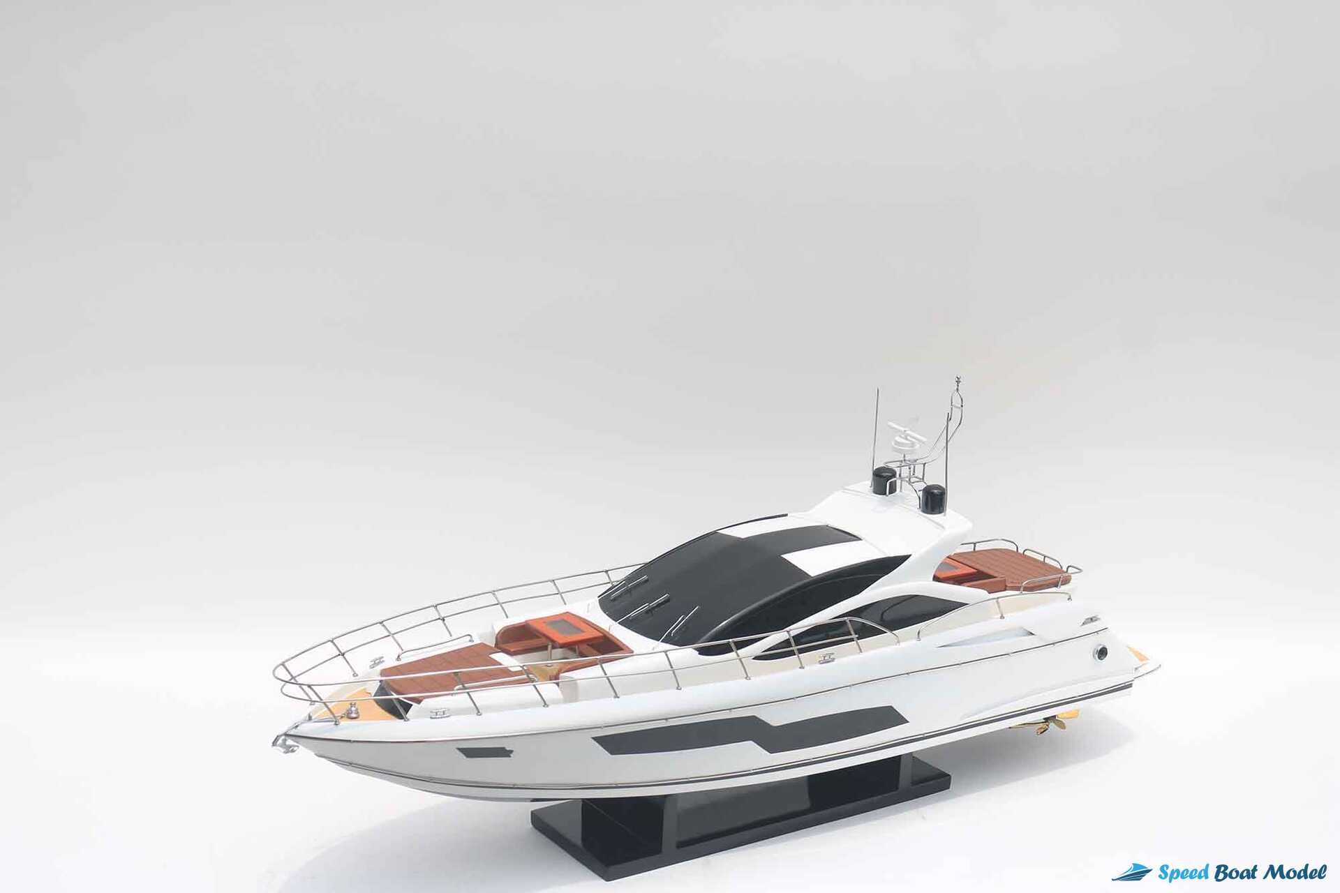 Sunseeker Predator 80 Modern Yacht Model] (12) Speed Boad Model