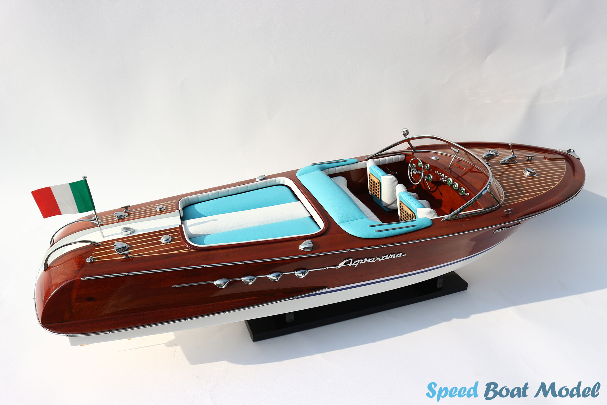 Blue Riva Aquarama Classic Speed Boat Model 34.2"