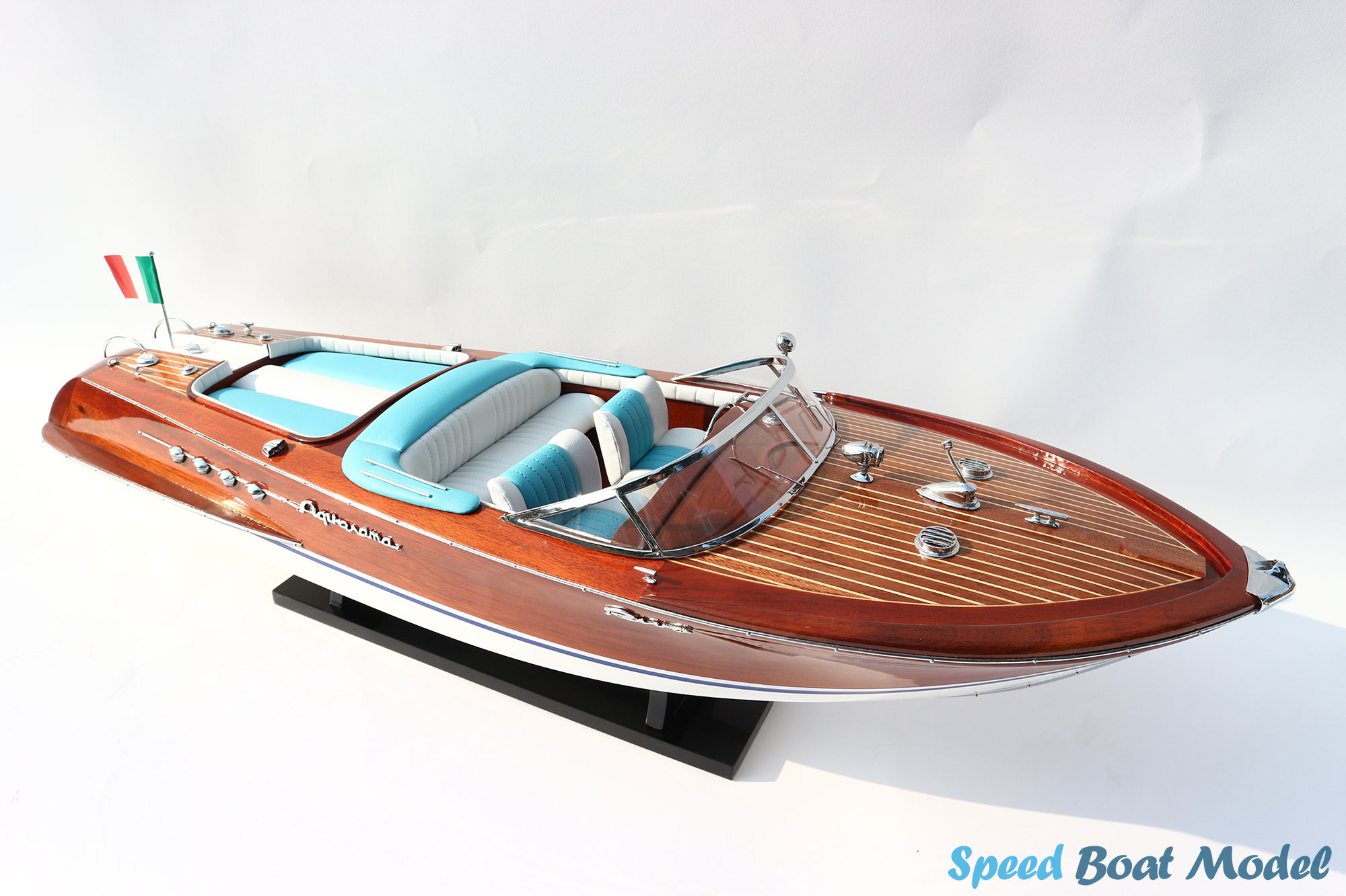 Blue Riva Aquarama Classic Speed Boat Model 34.2"