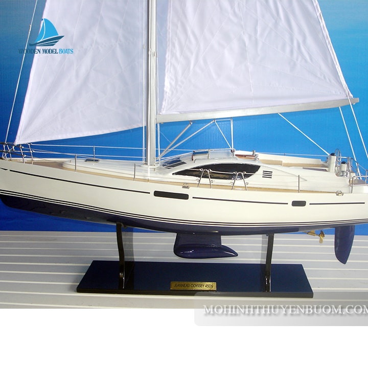 Modern Yacht Jeaneau Sun Odyssey 45ds Model Lenght 77