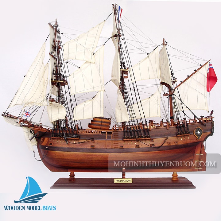 Tall Ship Hm Bark Endeavour Model