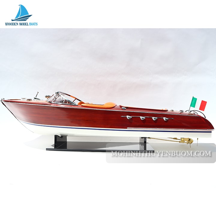 Classic Boat Riva Model Aquarama Orange Lenght 87