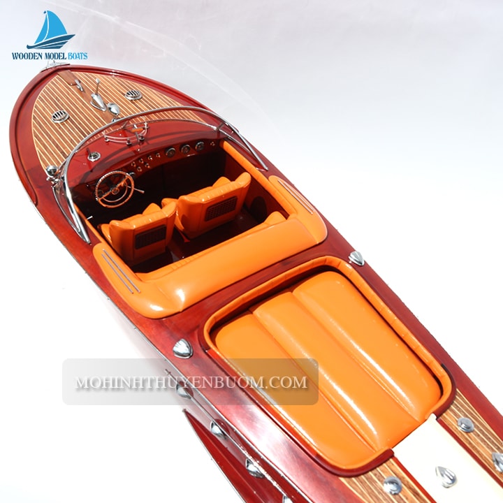 Classic Boat Riva Model Aquarama Orange Lenght 87 28 Classic Boat Riva Model Aquarama Orange Lenght 87