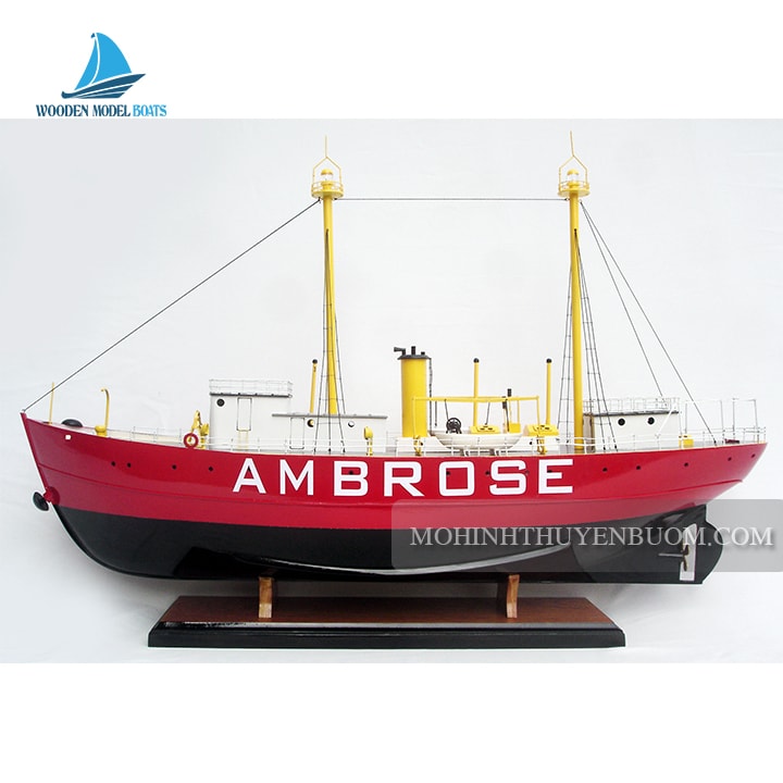 Fishing Boat Ambrose Light Ship Model Lenght 69