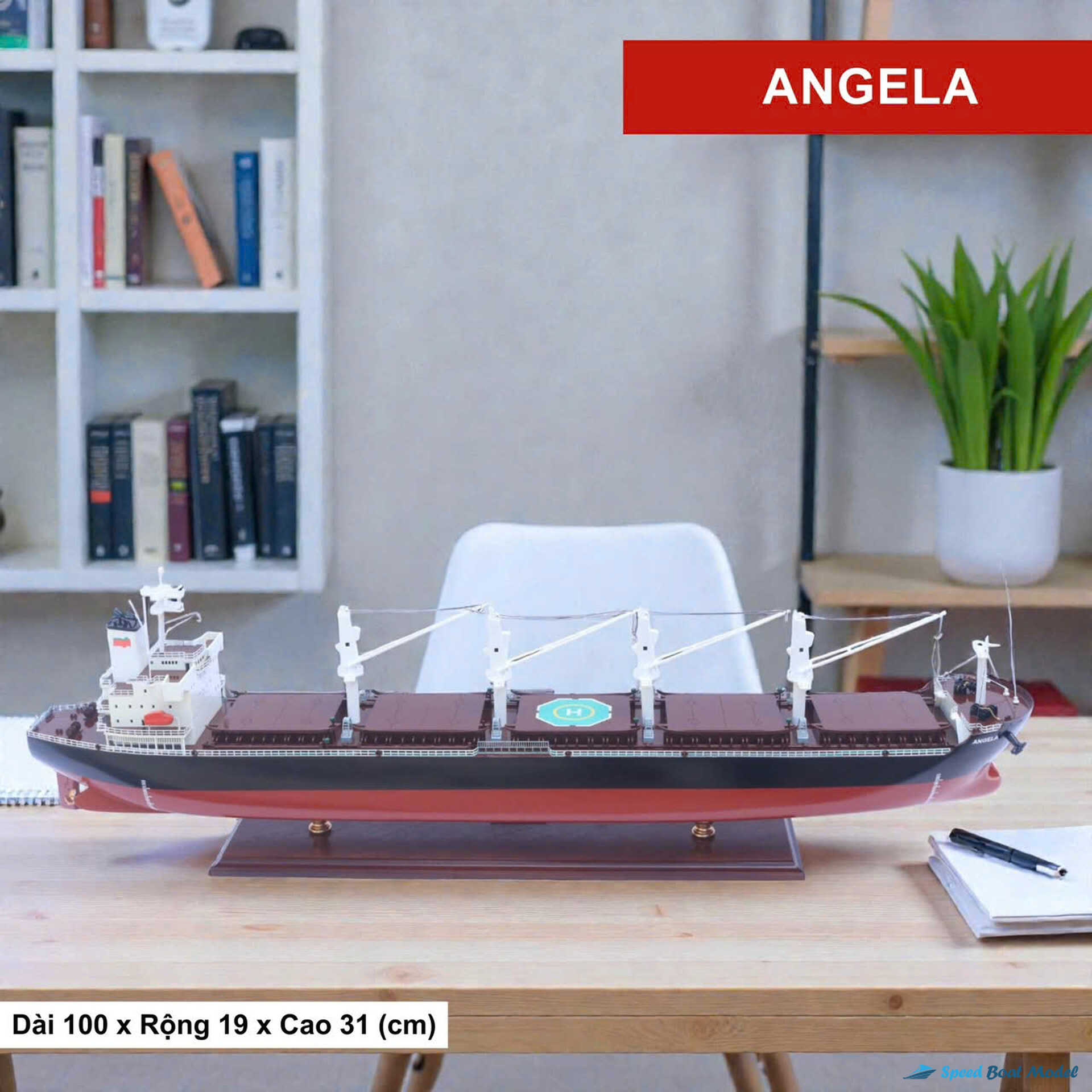 Angela Commercial Ship Model Speed Boad Model