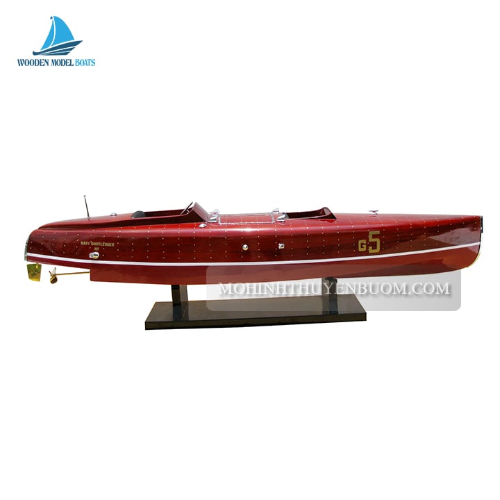 Baby Bootlegger Classic Speed Boat Model 35.4"