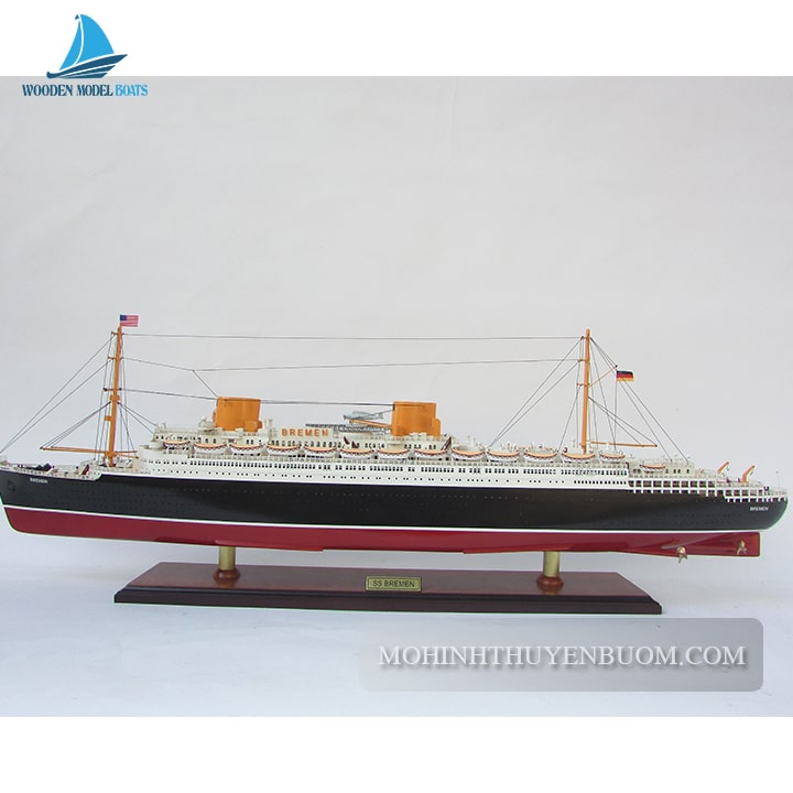 Ocean Liner Ss Bremen Model Lenght 94