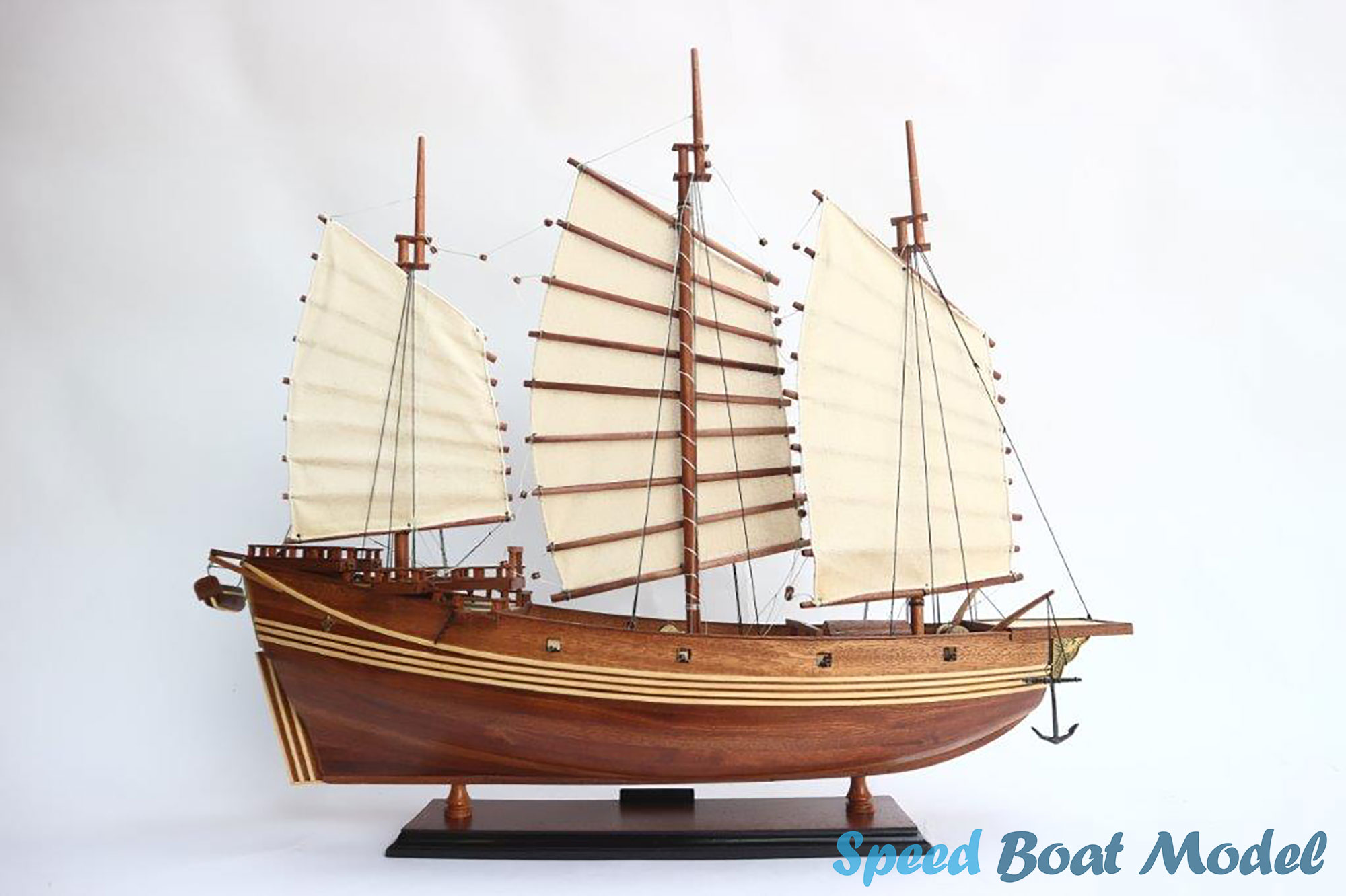 Chinese Junk Tall Ship Model 27.5"